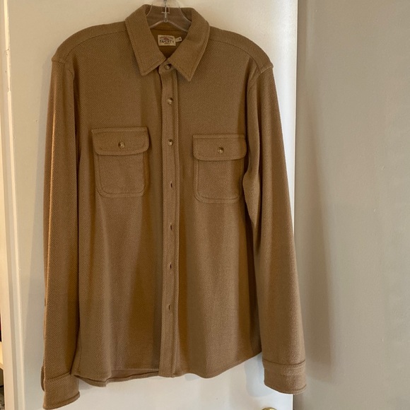 Faherty Other - Faherty Legend flannel shirt. Large. Tan.